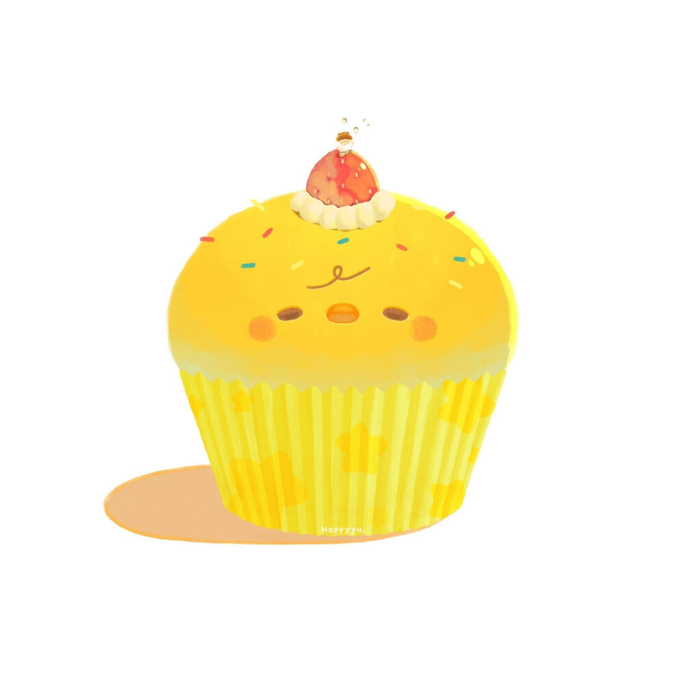 敲可爱的纸杯蛋糕
Twi:happyyu_