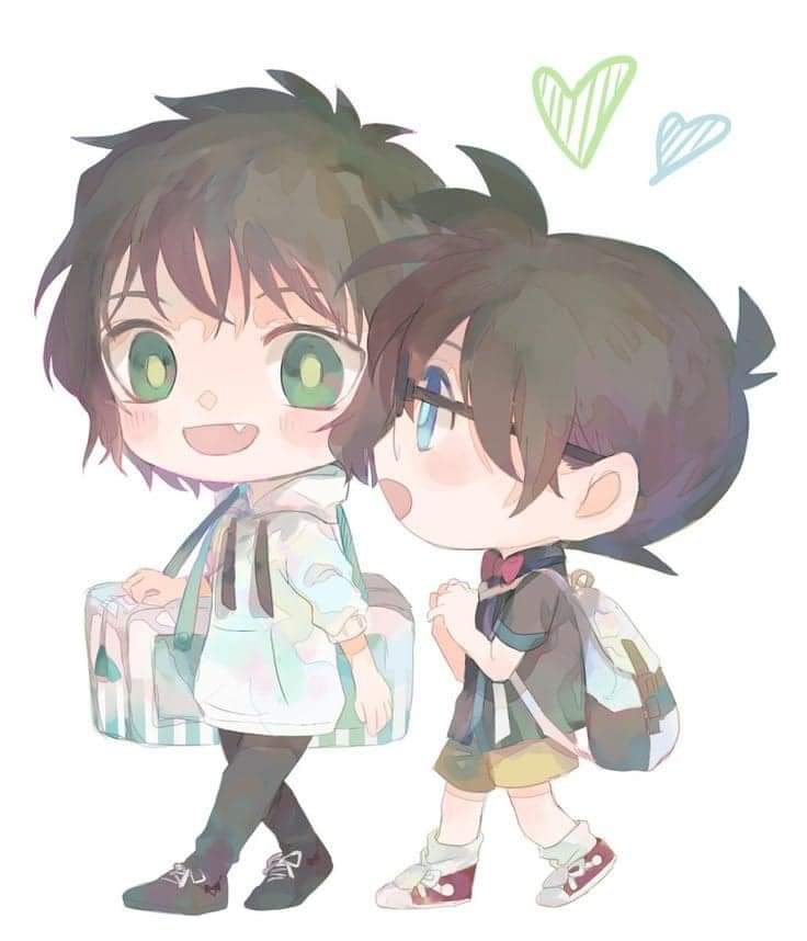 世良真純＆江戶川柯南