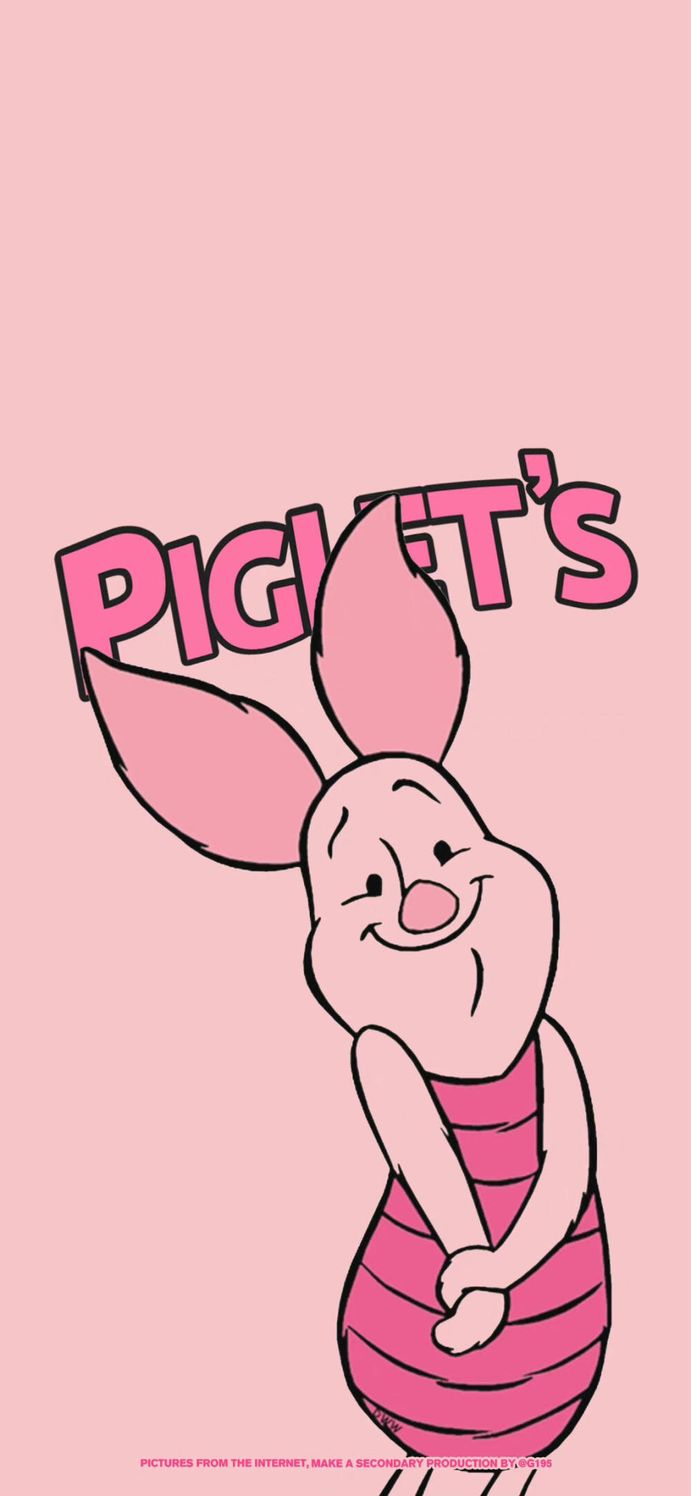 迪士尼/小猪皮杰/粉色 壁纸套图
转载自微博 ©G195潮流壁紙