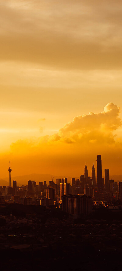 唯美城市风景