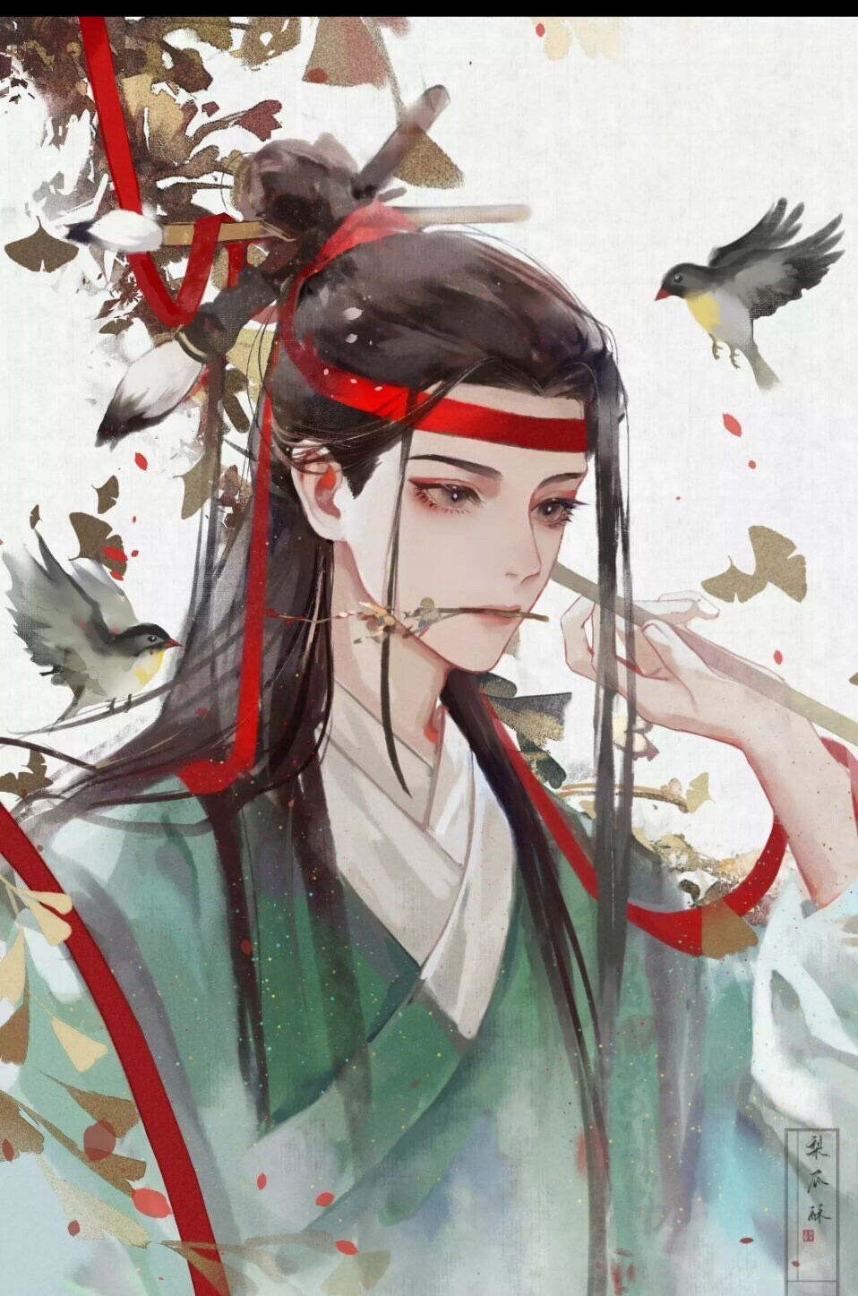 古风壁纸 ｜ 古风美男 ｜ 拿图点赞