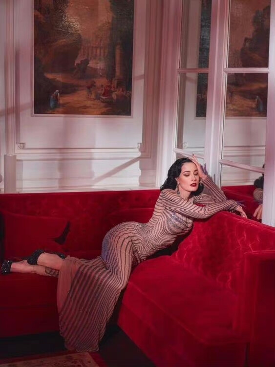 Dita Von Teese, for Narcisse Magazine N°9, 2019 