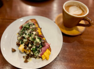 mushroom toast