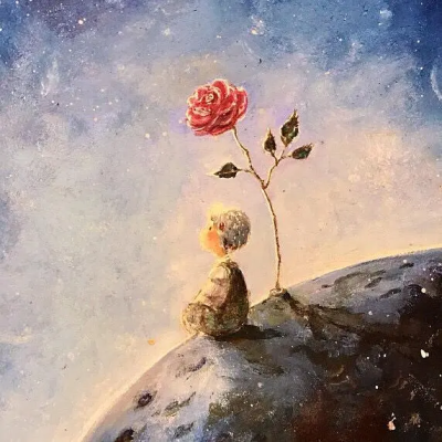 小王子 玫瑰花