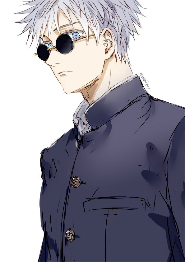 #咒术回战##五条悟#
长在我审美点上的男人，他也太帅啦
【P：2553939】 ​​​