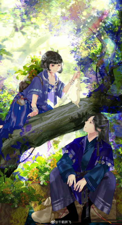 #古风壁纸#
画师 千鹤昇飞 ​​​