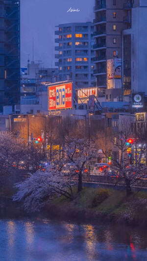 城市小镇的天.
（从第二张开始往后数三张是在日本拍的
最后三张是摄影师在外国小镇拍的.）