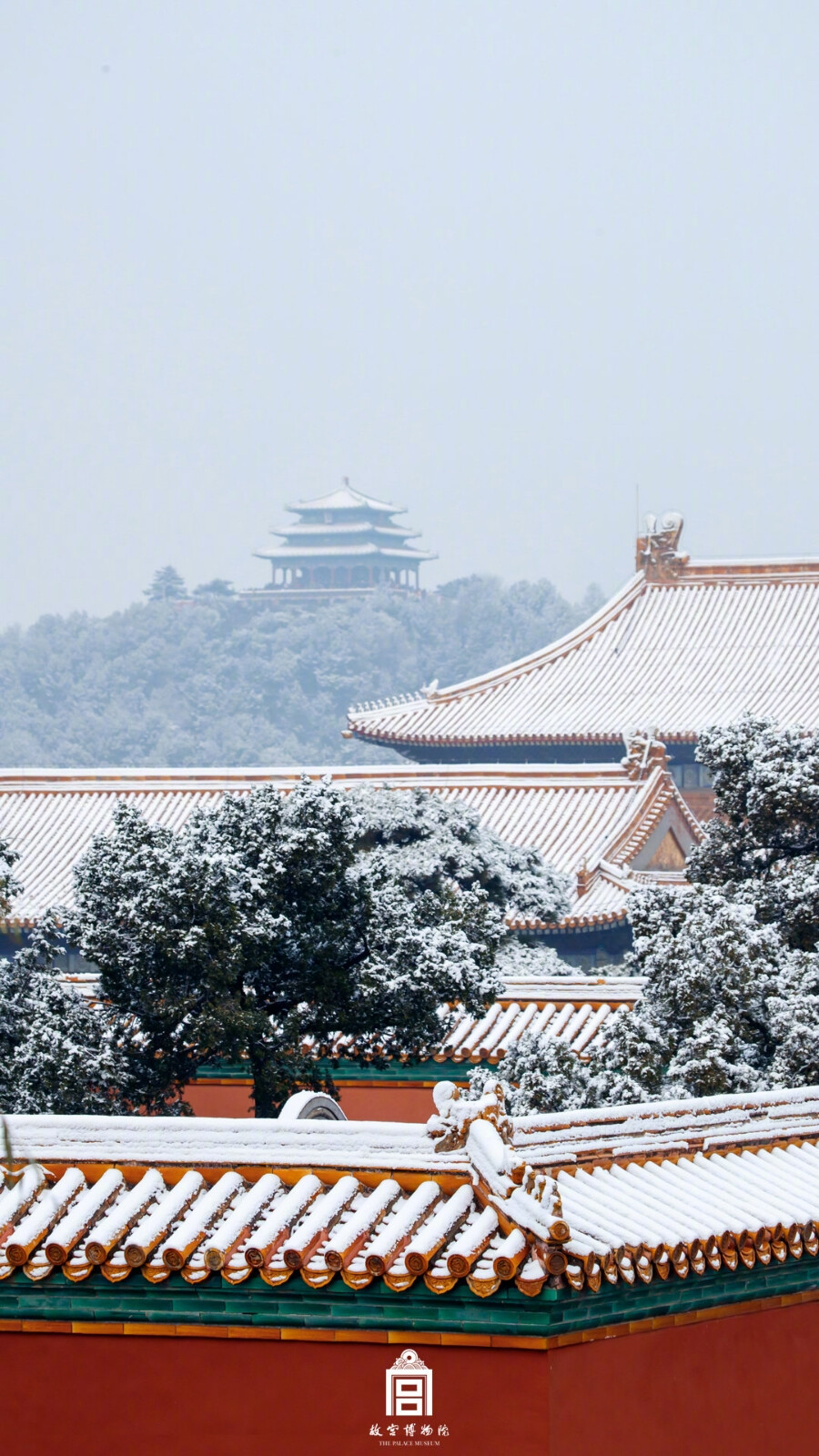 故宫的雪景