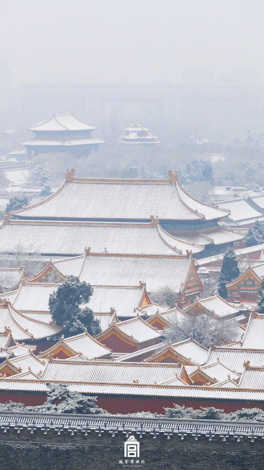 故宫的雪景