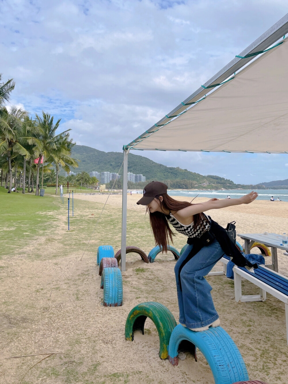 赵露思的海南之旅