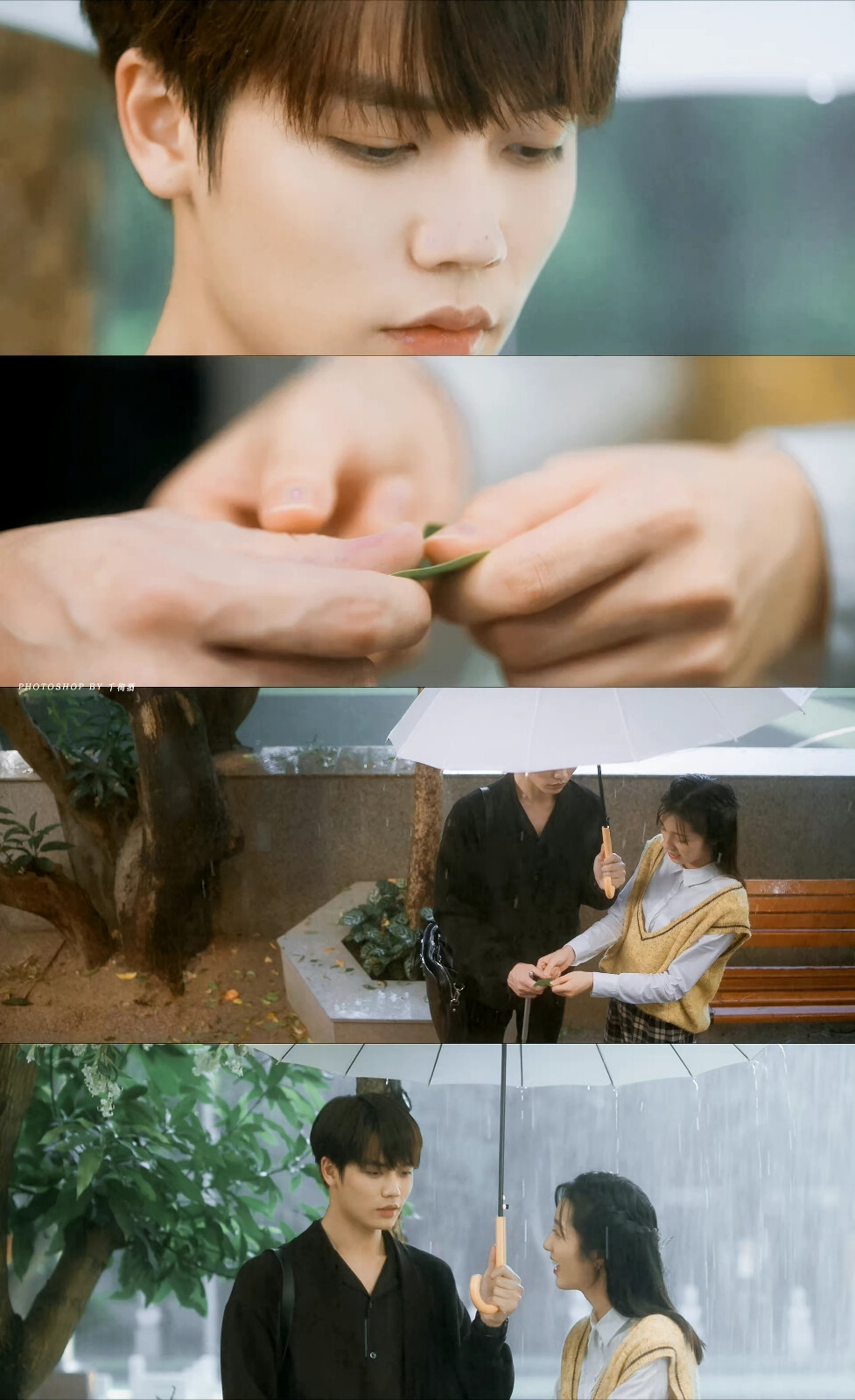 ▪️原来我很爱你
林彦俊x苏念衾｜万鹏x桑无焉
最美不是下雨天，而是和你在一把伞下躲雨
cr@千徇酒