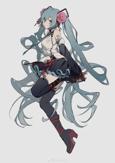 LEavelt_笔下的神仙初音！！！
