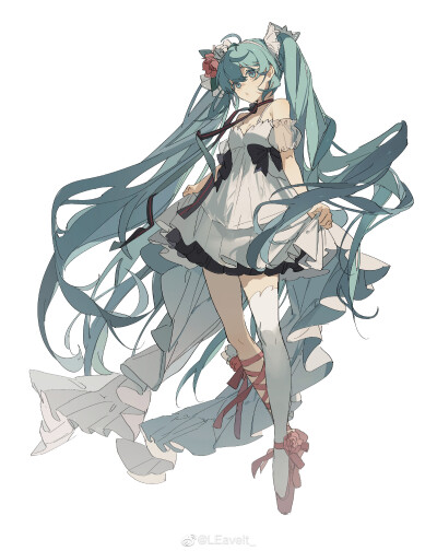 LEavelt_笔下的神仙初音！！！