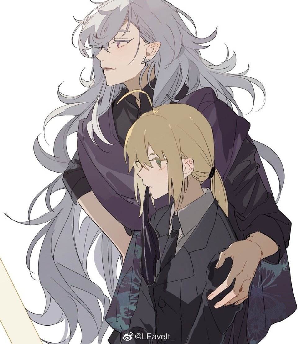 LEavelt_的画！网上的情头终于找到了