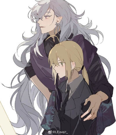 LEavelt_的画！网上的情头终于找到了