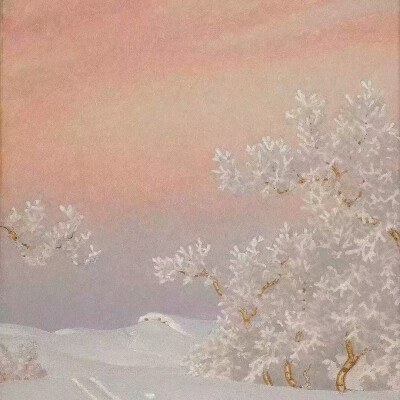 冬天是粉色的//
背景图拿赞