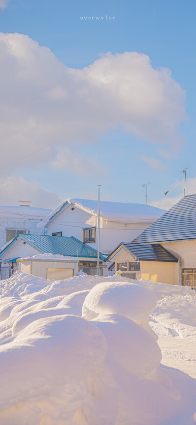 北海道壁紙
微博@overwater