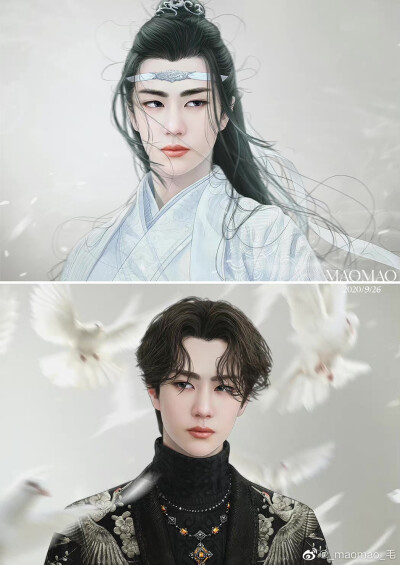 博君一肖 绝绝子
cr：maomao爱花卷