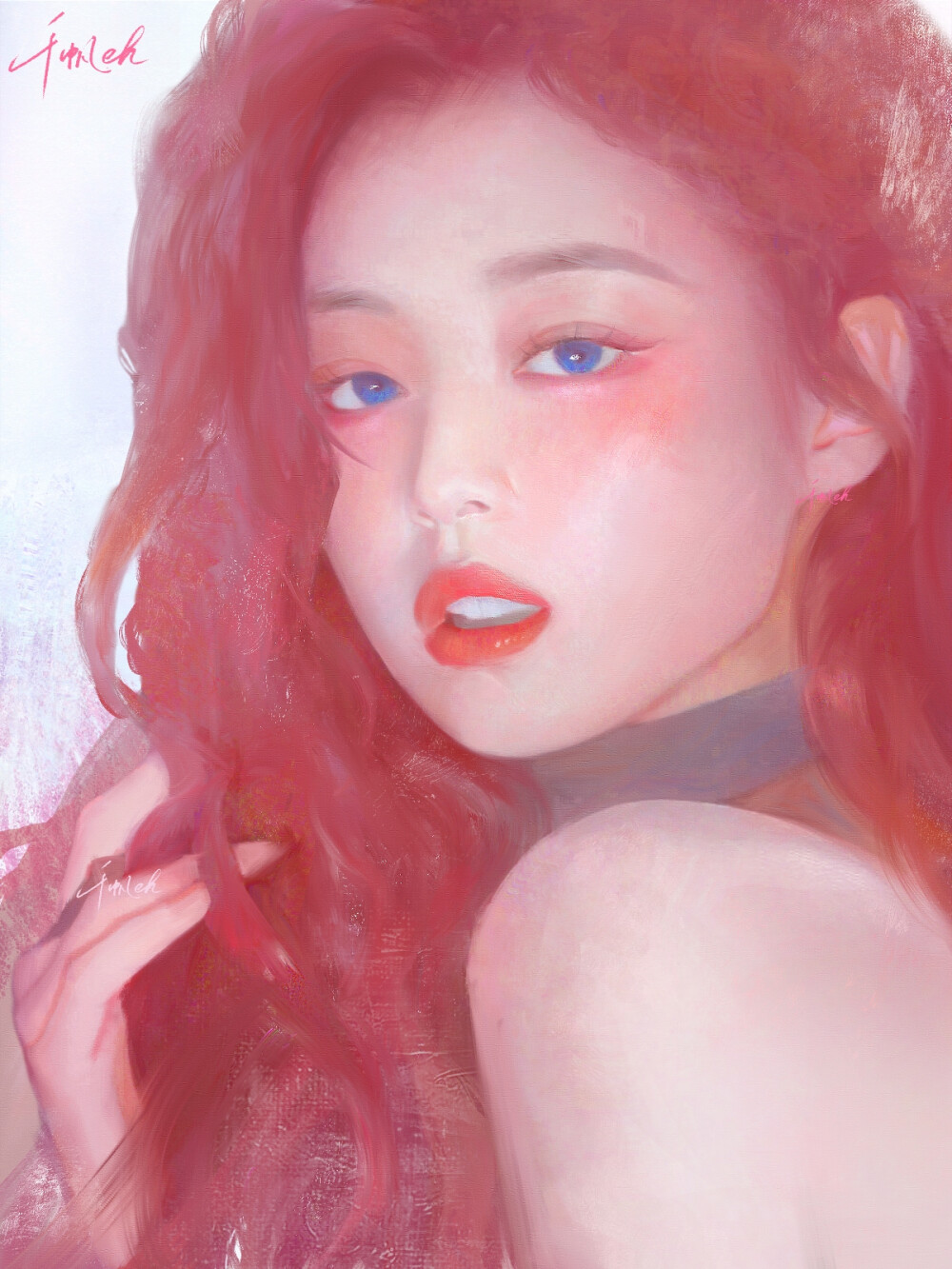 油画壁纸｜BLACKPINK
画师：千帆eh