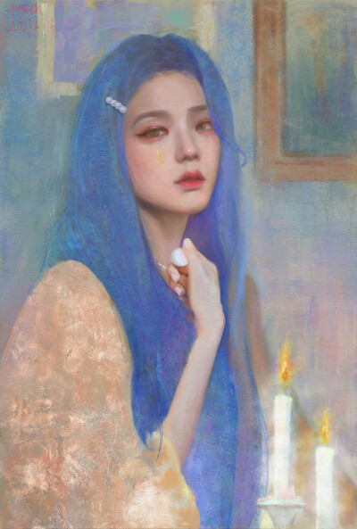 油画壁纸｜BLACKPINK
画师：千帆eh