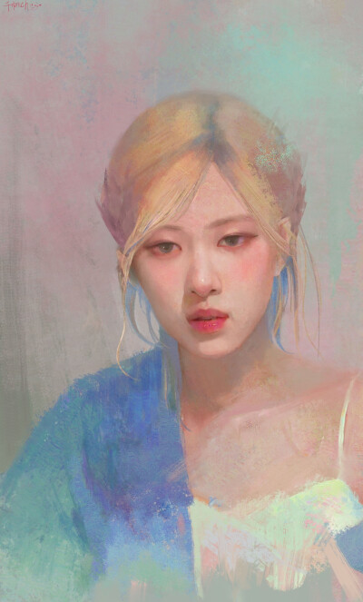 油画壁纸｜BLACKPINK
画师：千帆eh