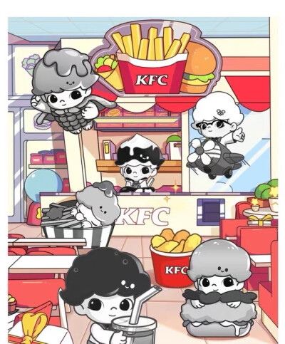 KFC 泡泡玛特联名