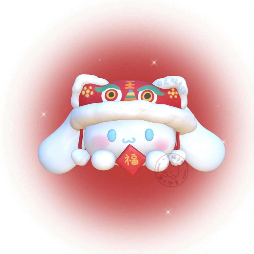 三丽鸥虎年头像 源vb画师：是脑子鸭（画师禁商用 二改 涂抹水印）