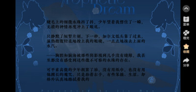 HP《预知梦Ⅱ》加尔文线
“我的少年——璀璨如太阳般的少年——我的太阳”