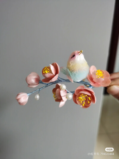 小鸟绒花