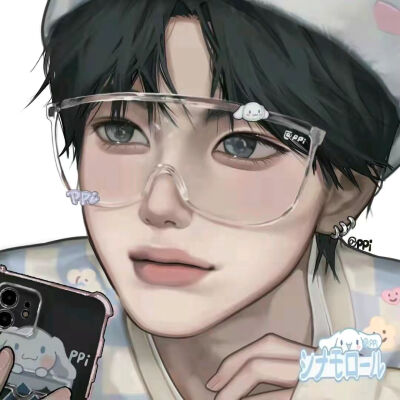 三丽鸥情侣头像，作者是抖音搜索@ppi