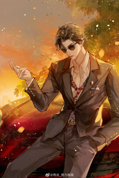 画师：胥凉—努力画画