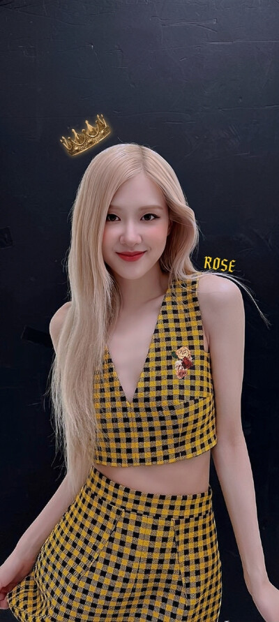 BLACKPINK ROSE朴彩英 手机壁纸