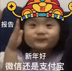 新年好，微信还是支付宝
