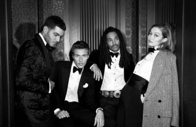 Ralph Lauren ‘Ralph’s Club’ Fragrance 2021
Photograph: Glen Luchford
Model: Gigi Hadid, Lucky Blue Smith, Luka Sabbat, Fai Khadra