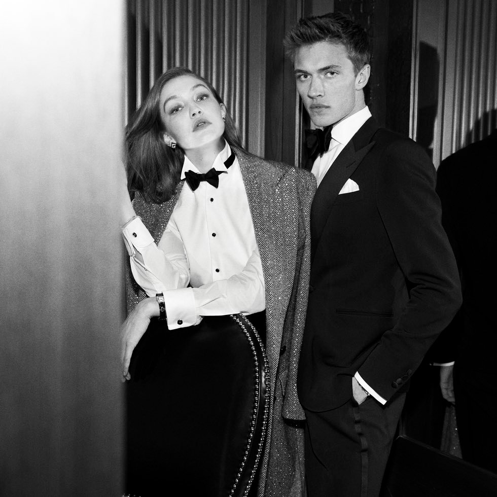 Ralph Lauren ‘Ralph’s Club’ Fragrance 2021
Photograph: Glen Luchford
Model: Gigi Hadid, Lucky Blue Smith, Luka Sabbat, Fai Khadra