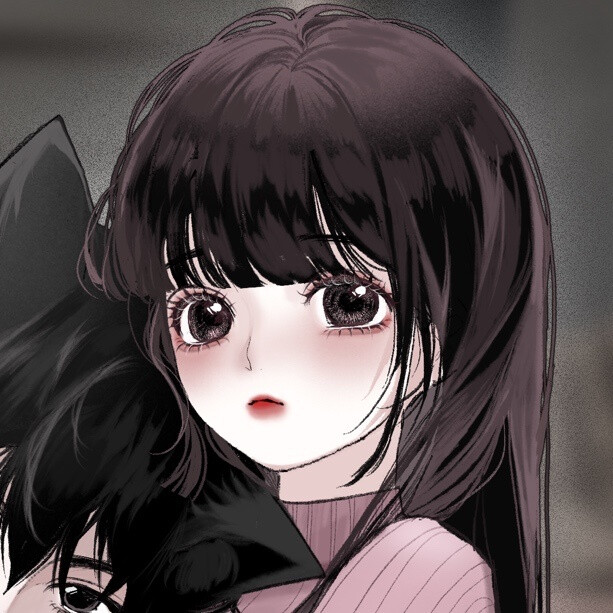 情侣头像 画师:小布叁