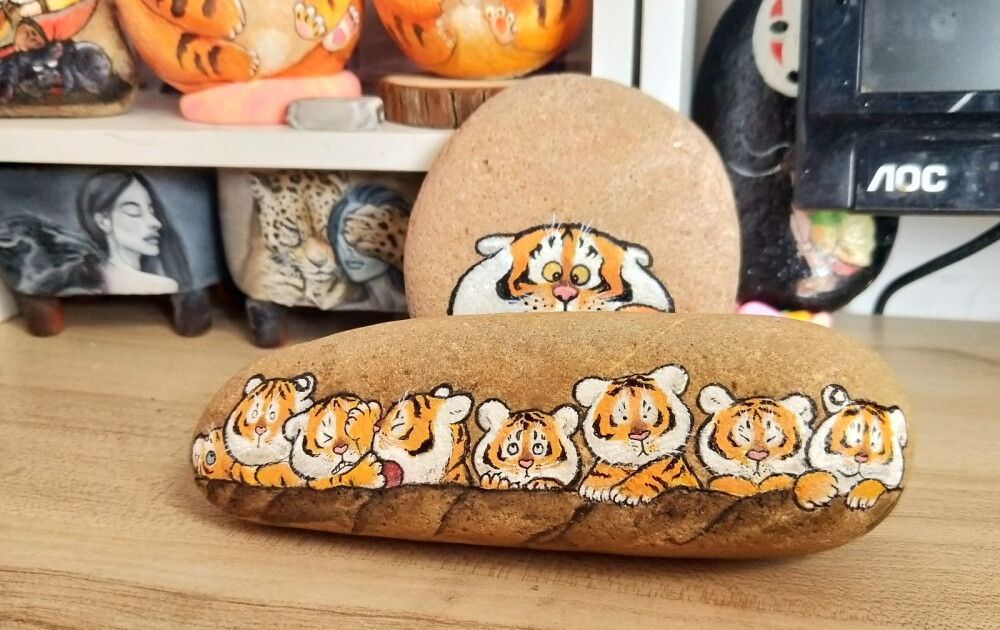 石头画