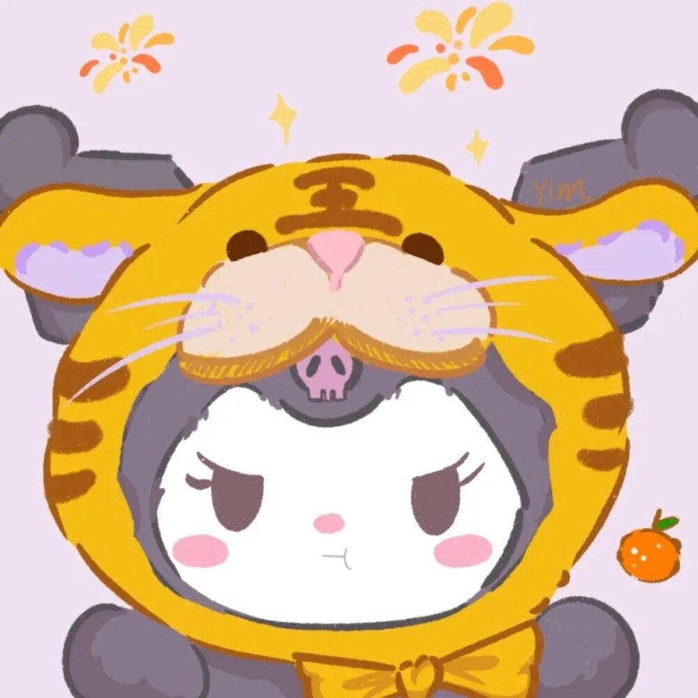 CP情头，库洛米和巴库，可爱动漫头像