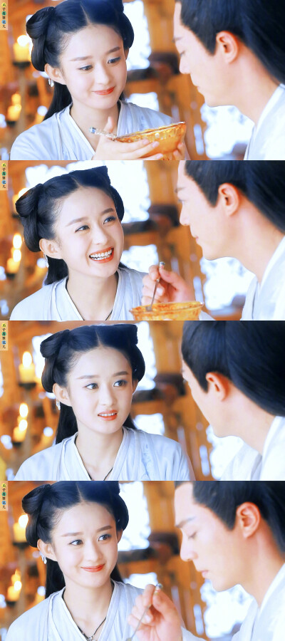 赵丽颖 | 花千骨
cr:扇子要开花儿
