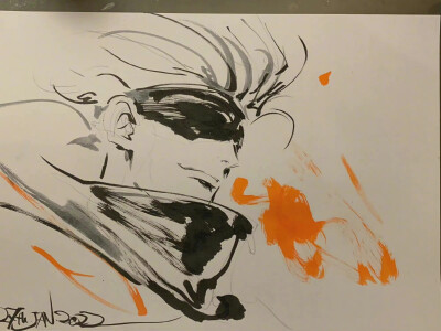 #咒术回战# JOJO的作画监督羽山淳一 绘制的五条悟和虎杖悠仁