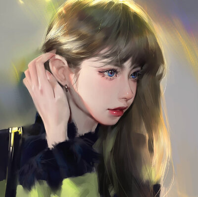 拟人3D动漫女头