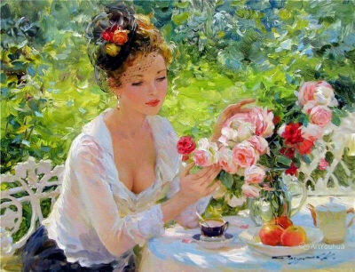 康斯坦丁·拉祖莫夫（Konstantin Razumov，1974-）是俄罗斯画家，以其印象派肖像画而闻名。拉祖莫夫1974年出生于俄罗斯扎林斯克，在莫斯科伊利亚·格拉祖诺夫绘画、雕塑和建筑学院学习，他的历史画作在那里获得了巨大…