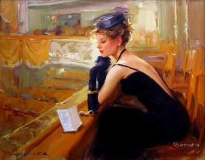 康斯坦丁·拉祖莫夫（Konstantin Razumov，1974-）是俄罗斯画家，以其印象派肖像画而闻名。拉祖莫夫1974年出生于俄罗斯扎林斯克，在莫斯科伊利亚·格拉祖诺夫绘画、雕塑和建筑学院学习，他的历史画作在那里获得了巨大…