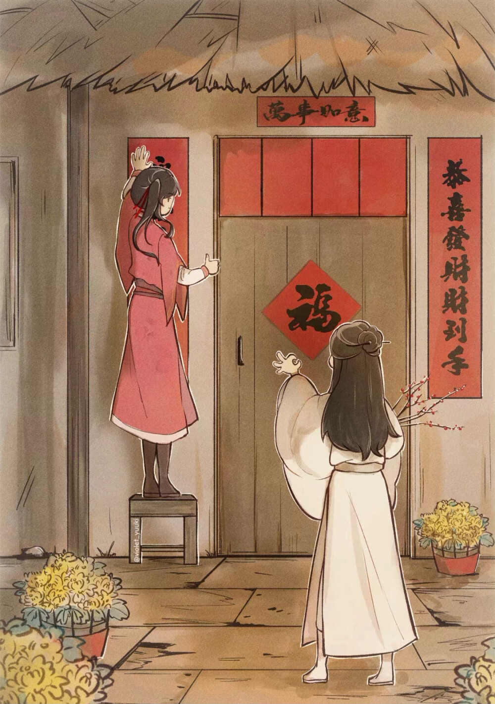 天官赐福 花怜