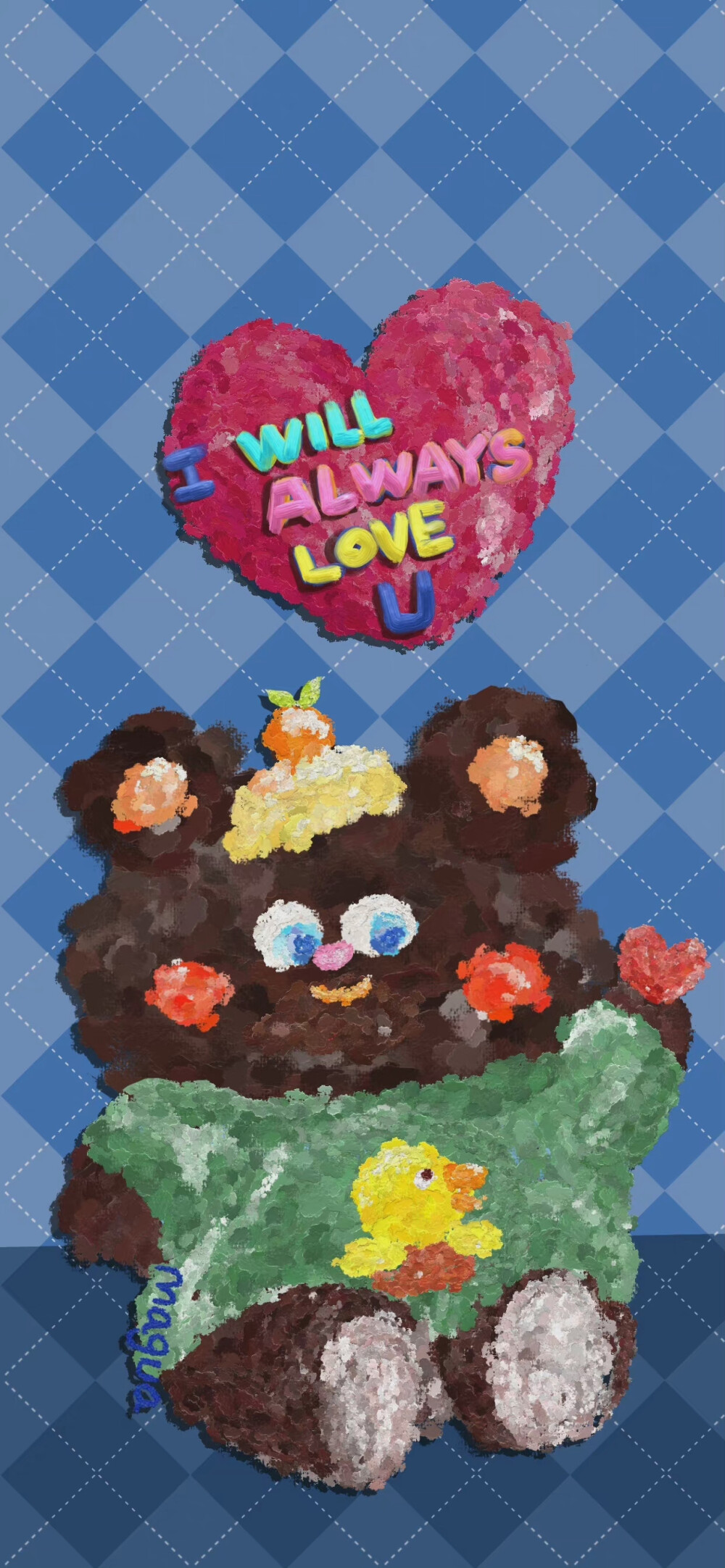 壁纸锁屏氛围感高级感好看可爱搞怪卡通