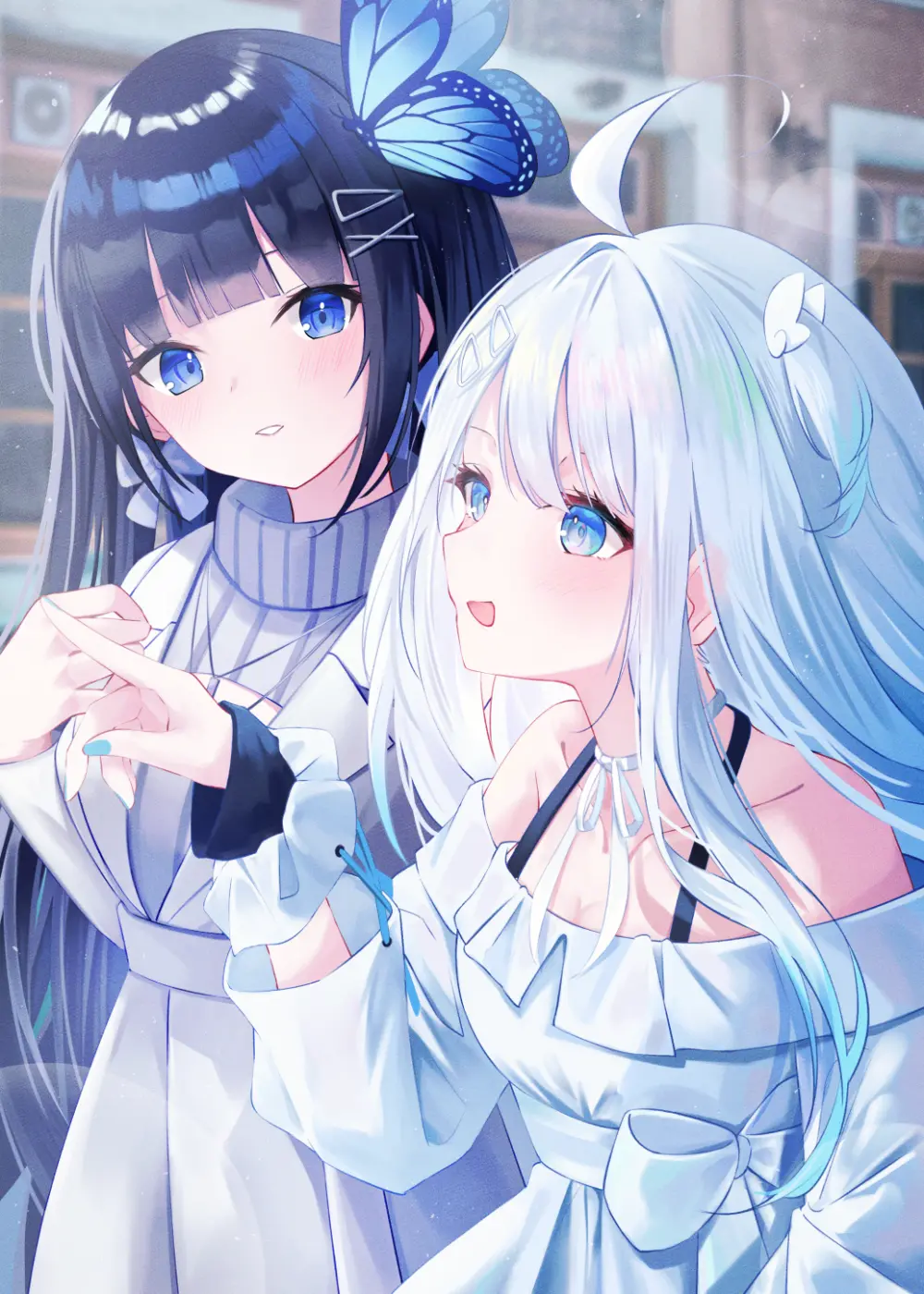 vtuber 蒼彩なび 天使兔跳