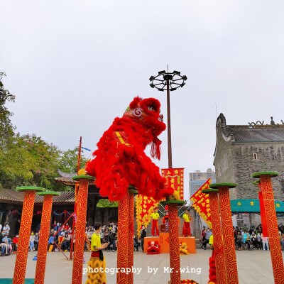 近近地去个佛山当旅游吧……吃了开记的百香果鲍鱼，偶遇了一家咖啡厅居然有冬阴功咖啡，立马我就冲进去和tina姐喝了一杯，后来去了祖庙居然把所有的折子戏都看完了，非常精彩！最后去了快子街让大佬们帮忙写挥春