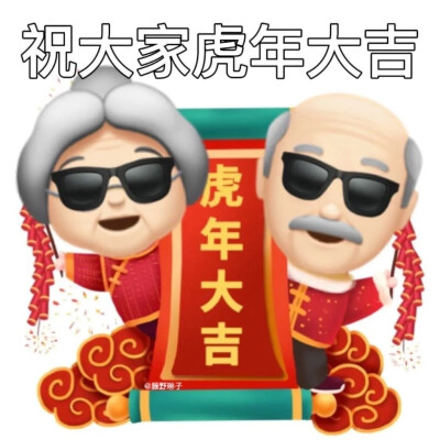 老年非主流拜年表情包