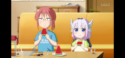 小林家的龙女仆s，康娜和小林