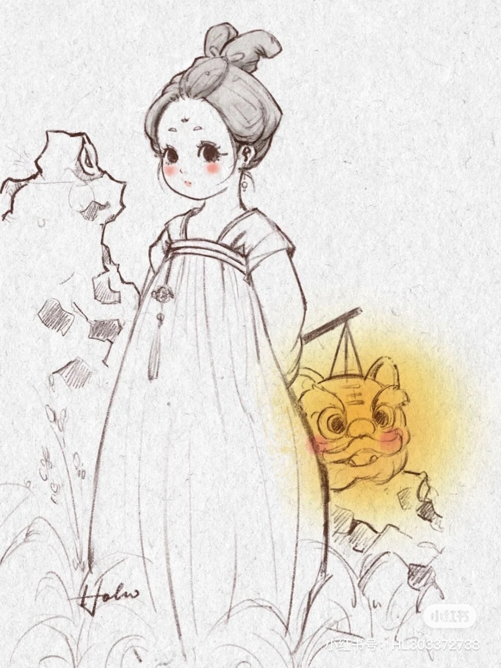 线描